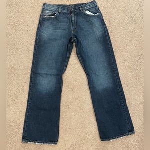 MAVI Dark Blue Low Rise Bootcut Jeans